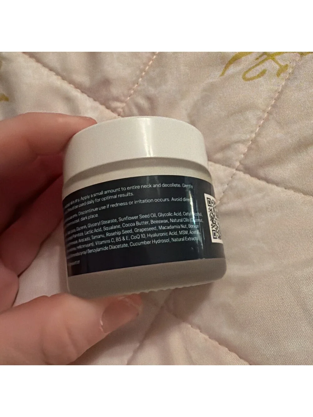 Lemon Verbena Neck Firming Cream - Lift & Tighten Loose, Wrinkled Skin - 2 fl oz